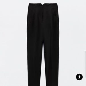 Zara Size Small Back Dress pants Workwear trousers straight leg ankle